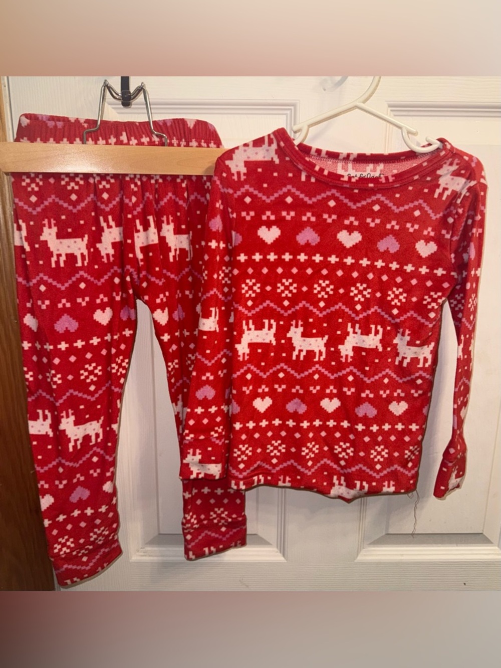 Girls matching pajamas set 4T